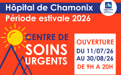 Ouverture du centre de soins urgents à l’hôpital de Chamonix